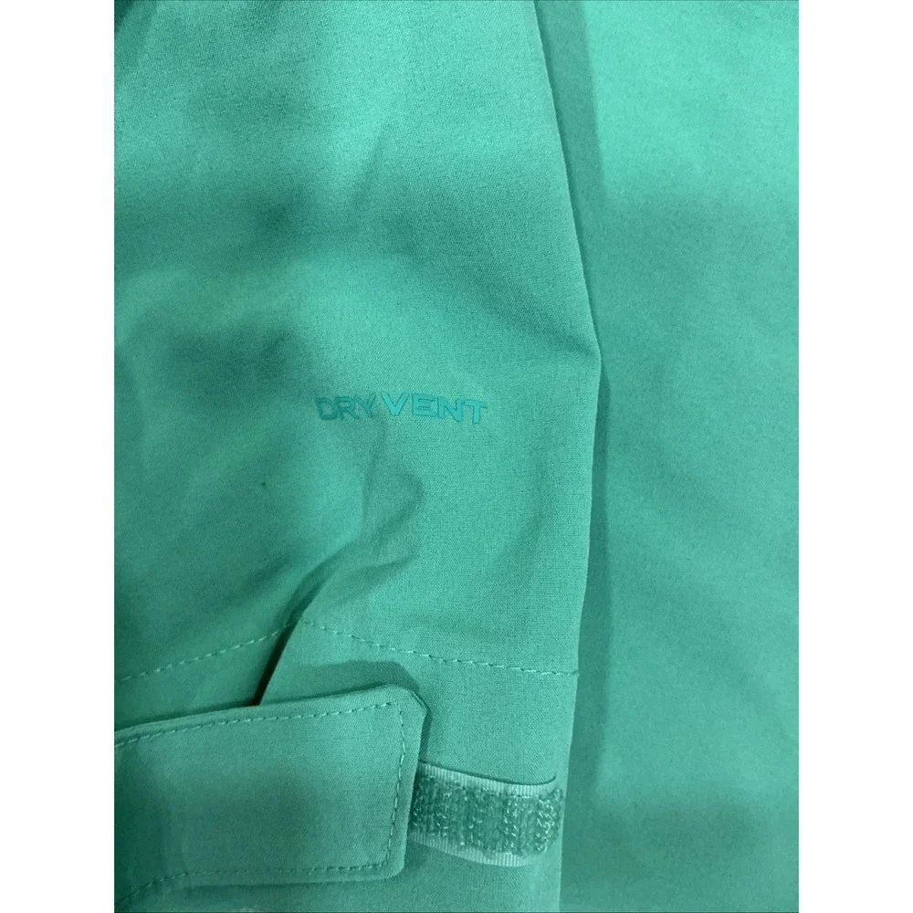 North Face Dryvent Rain Jacket, Windbreaker, XL, Sage Green, Pit Zips, Outdoors